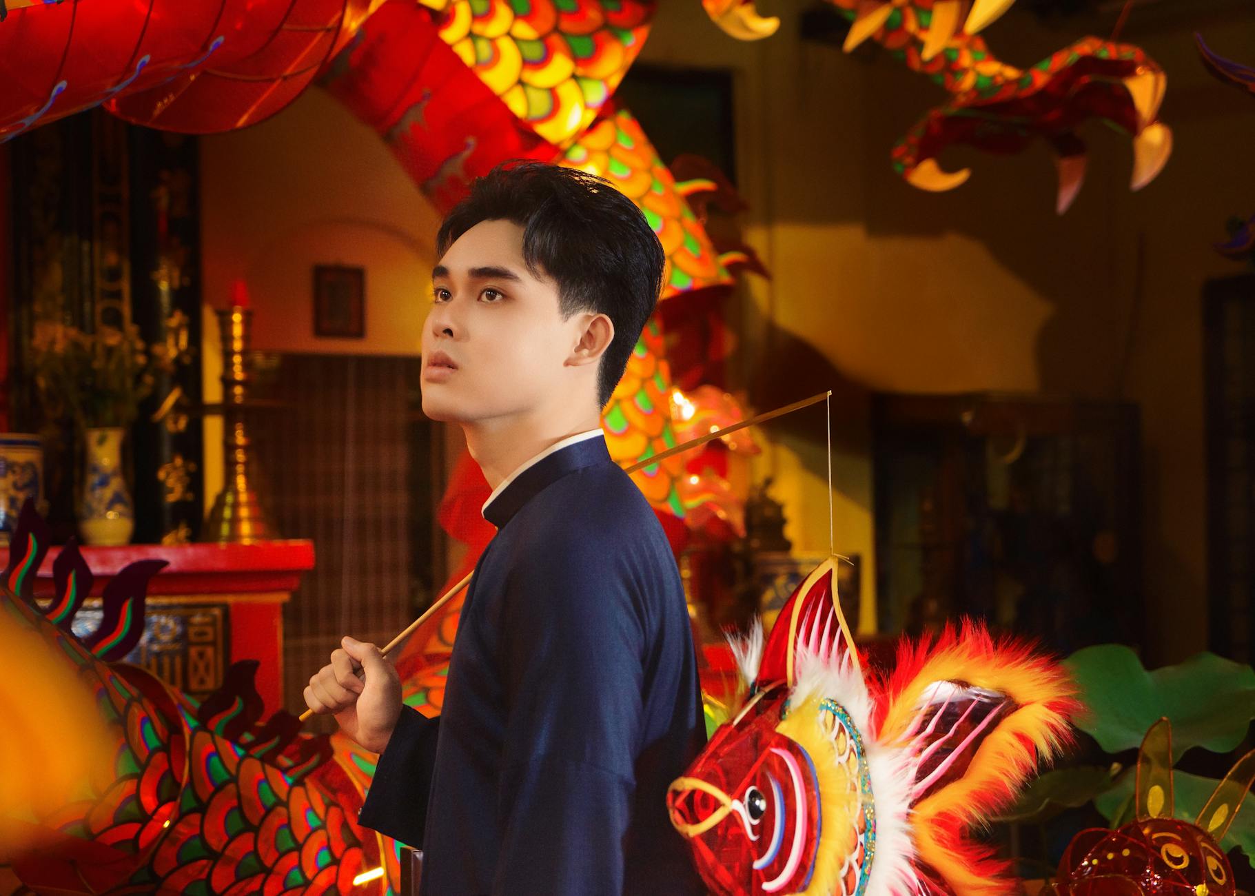 Minh họa thao tác chọn phòng bắn cá trên máy tính